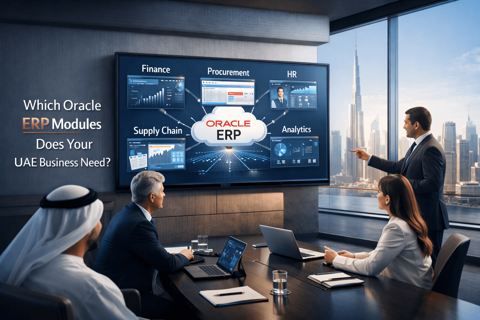 Oracle ERP Modules Explained for UAE Companies | Vivek Infotechs
