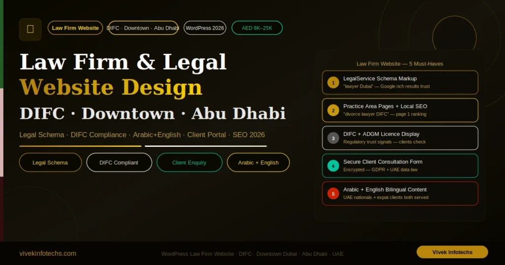 Law Firm & Legal Consultancy Website Design
